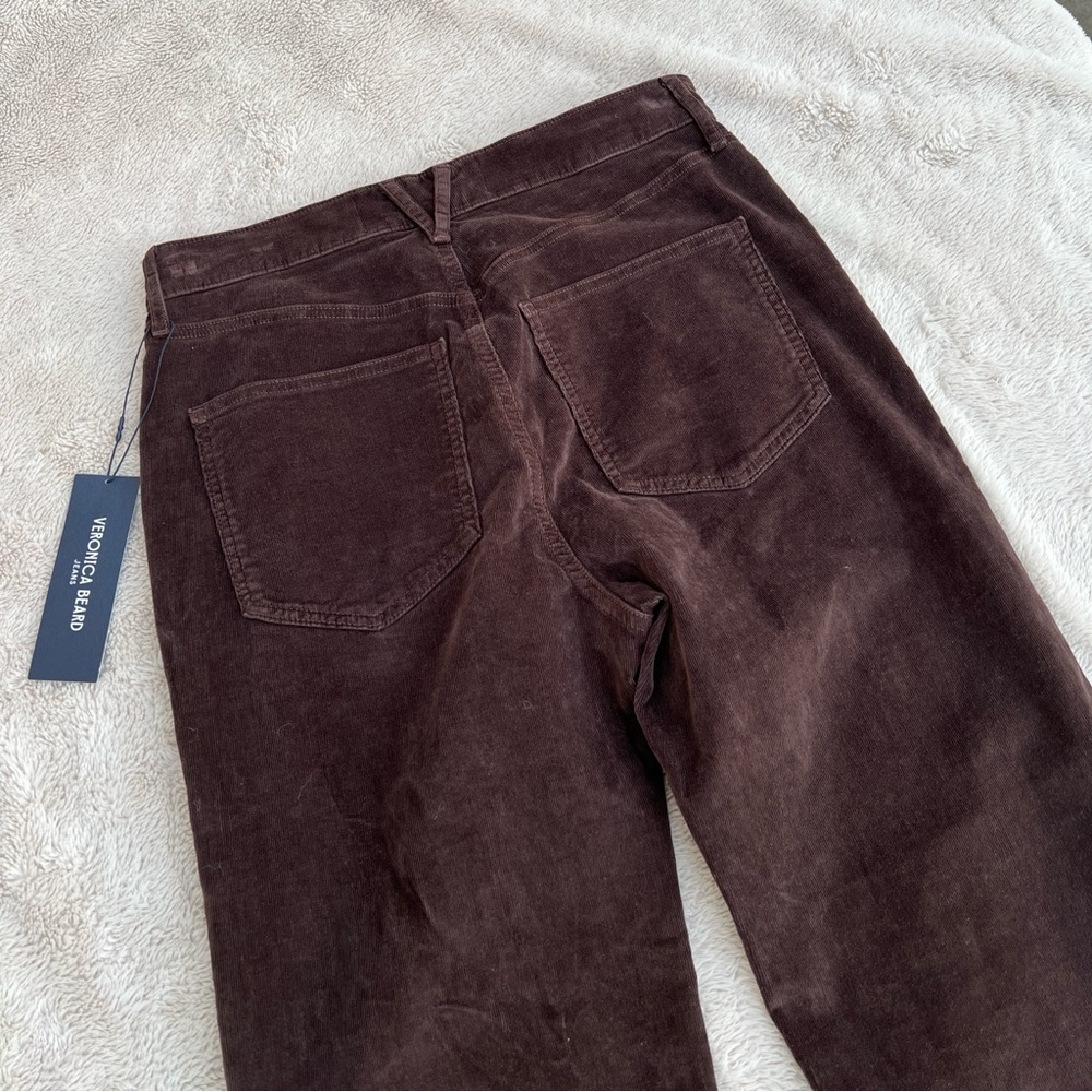 Veronica Beard Chocolate Brown Boot Cut Pants - Picture 9 of 9